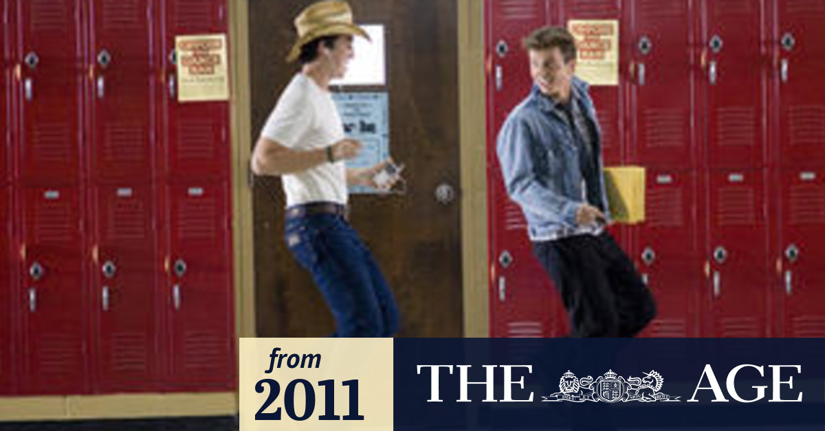 The original 1984 footloose dance, followed up by the adaptation of it to 2011 styles of dancing. Footloose