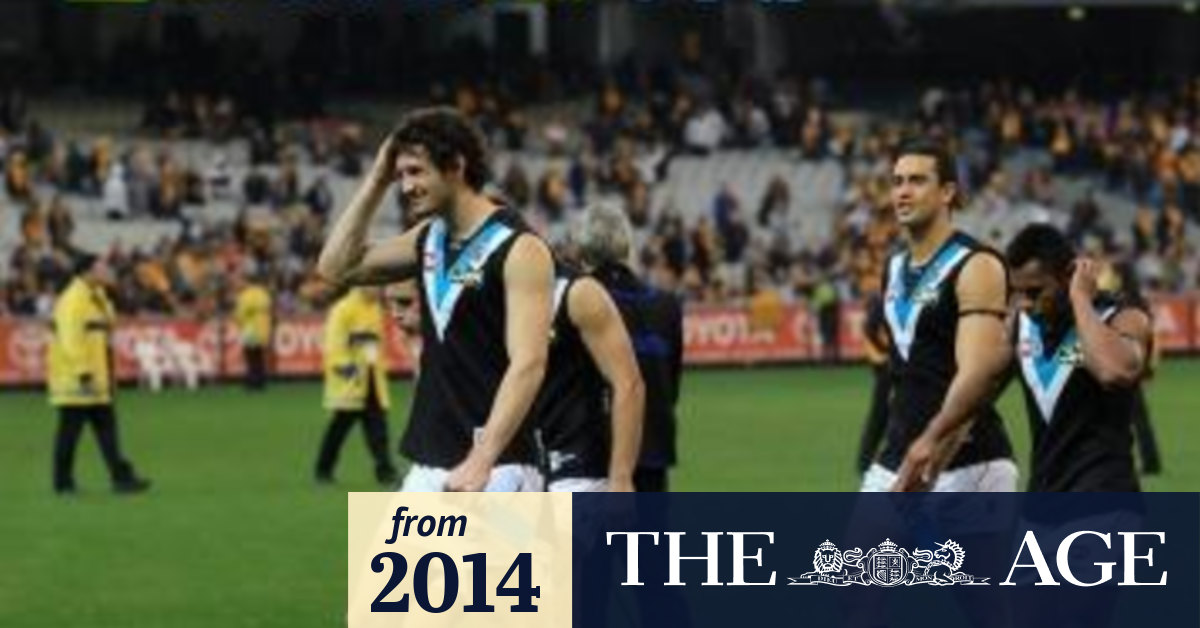 Port Adelaide Powers Back From Mcg Nightmare Against Hawthorn