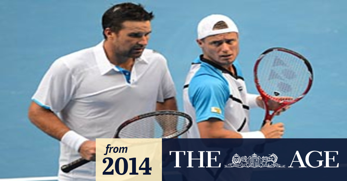 Australia's golden pair of Pat Rafter and Lleyton Hewitt ...