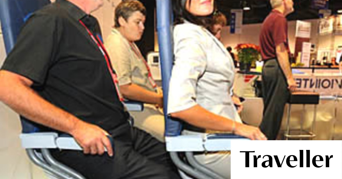 Smallest airline seat ever