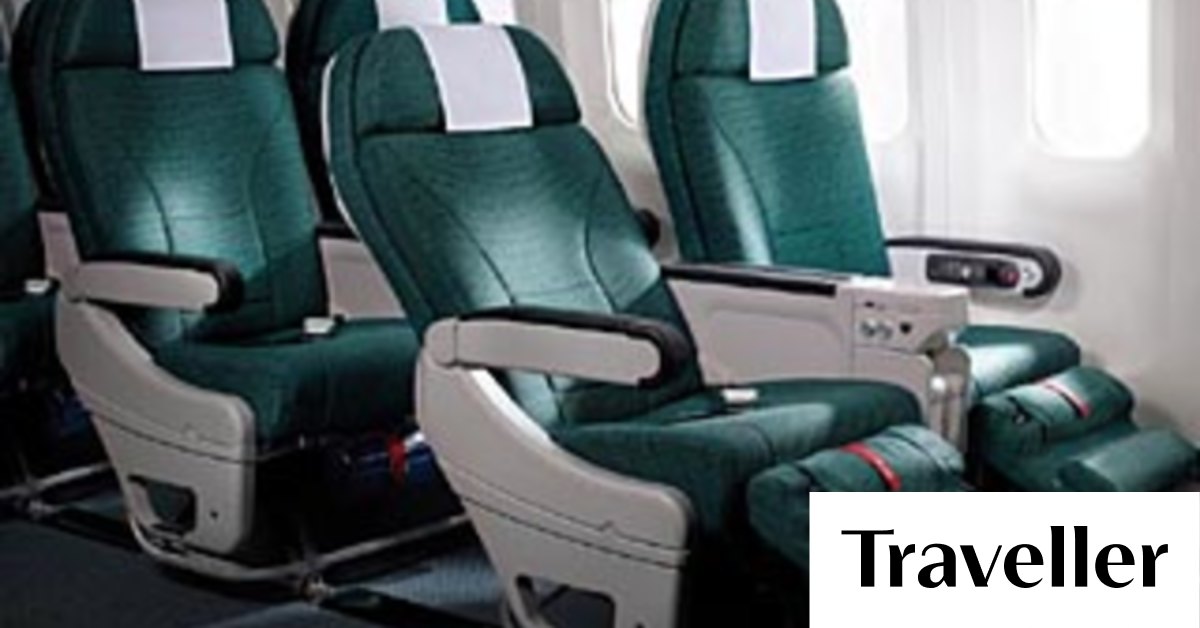 On board Cathay Pacific