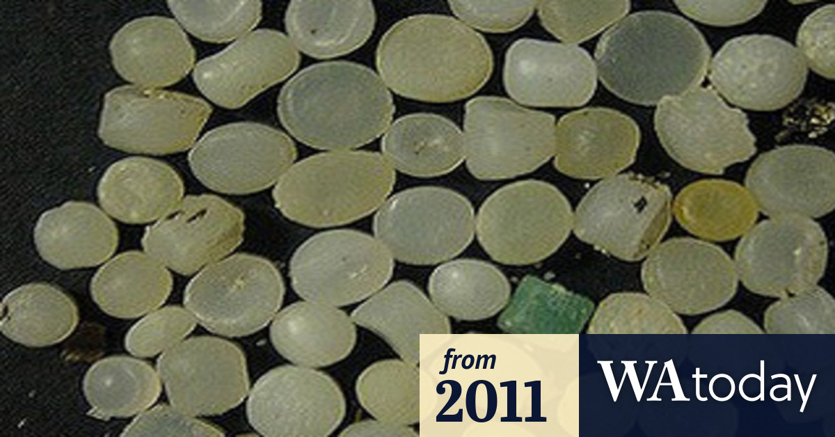 Tiny toxic pellets choking WA beaches