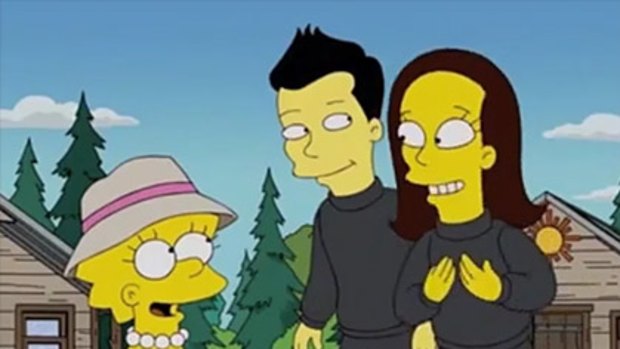 Kiwi duo makes Simpsons debut