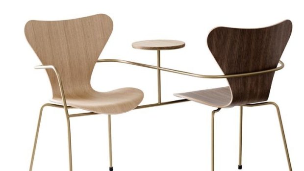 Architects redesign Arne Jacobsen Series 7 Chair at London Design