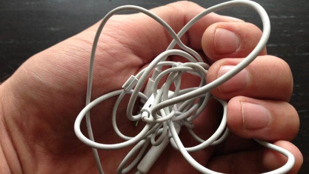 Headphone wire online tangle