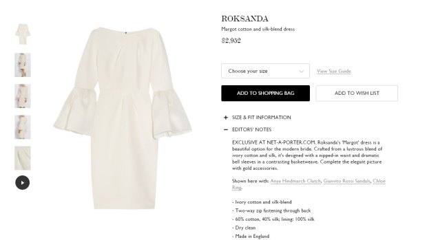 Melania Trump s 3000 Roksanda dress sells out after Republican Convention