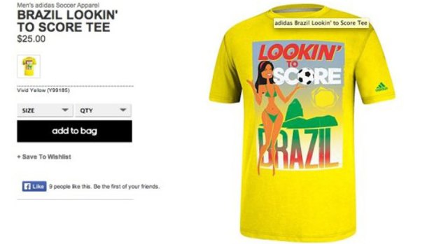 Adidas t shirt discount brazil