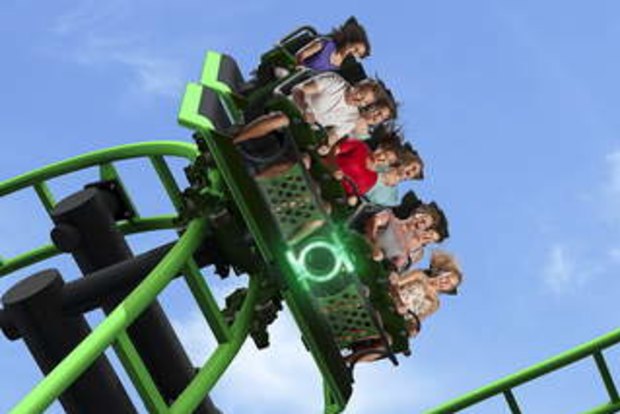 Movie World rollercoaster breaks down with eight on board