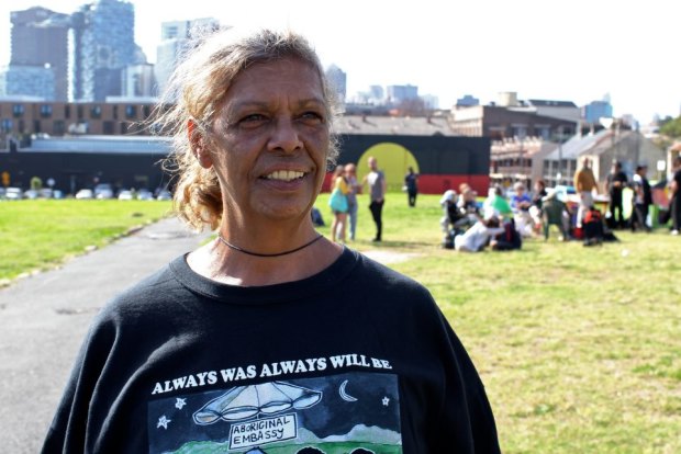 Arrest ramps tension at Redfern Aboriginal tent embassy