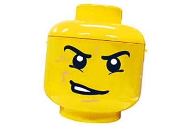 Lego man online face