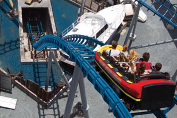 Sea World opens new rollercoaster and flume ride the 20m