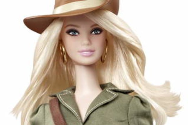 Angela merkel barbie online doll