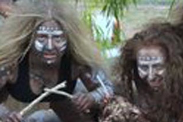 Traditional aboriginal outlet clothing