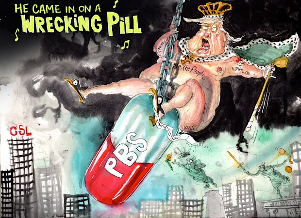 David Rowe cartoons for the Australian Financial Review January 2025