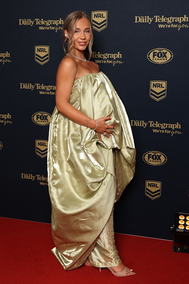 SYDNEY, AUSTRALIA - SEPTEMBER 30: Millie Oliver arrives ahead of the 2026 Dally M Awards at The Cutaway, Barangaroo on September 30, 2026 in Sydney, Australia. (Photo by Mark Metcalfe/Getty Images)