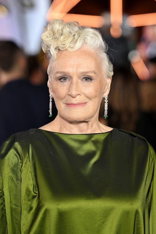 Glenn Close attends “The Hunger Games