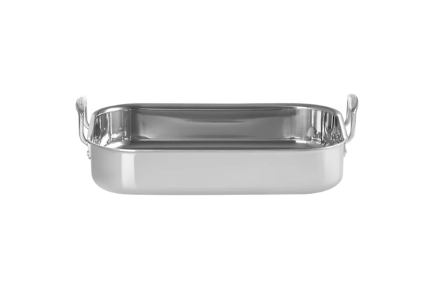 Le Creuset 3-ply Stainless Steel Rectangular Roaster.