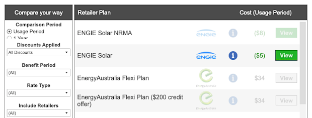 Joel Gibson's energy bills