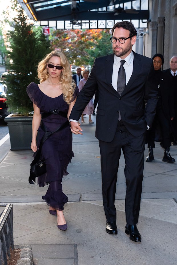 Scooter Braun and Sydney Sweeney step out in New York City.
