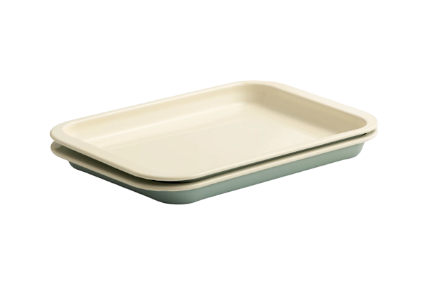Salisbury & Co Homestead Enamel Baking Tray.