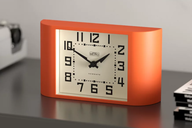 Orange clock