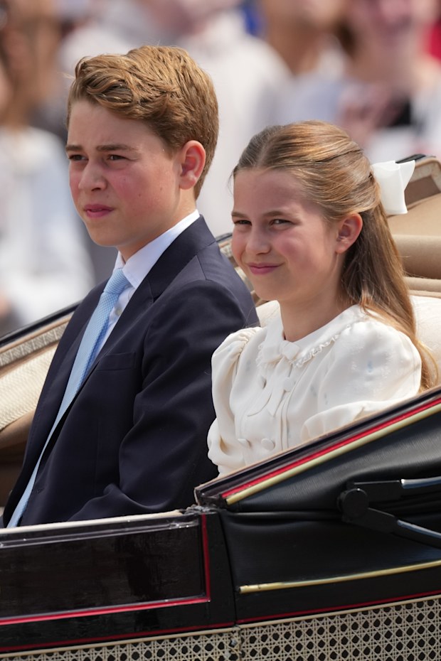 Prince George and Princess Charlotte