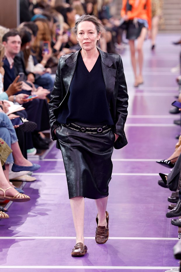 Olivia Colman Miu Miu Paris Fashion Week 2026