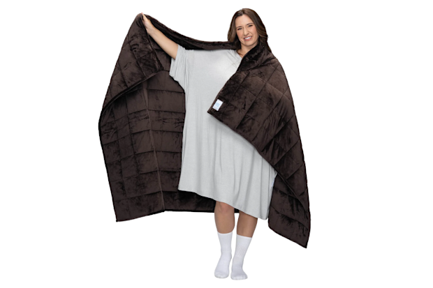 Chocolate Weighted Blanket.