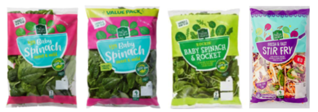 Several Fresh Salad Co Baby Spinach products have been recalled.