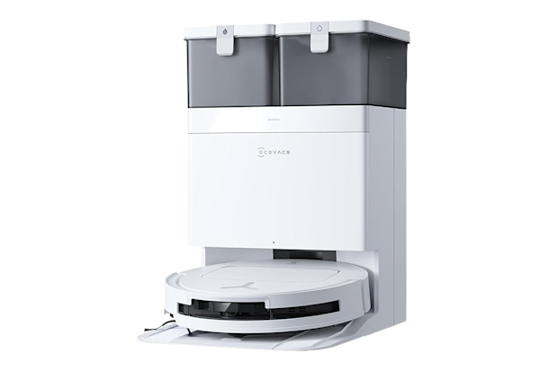 The Ecovacs Deebot T50 robot vacuum. 
