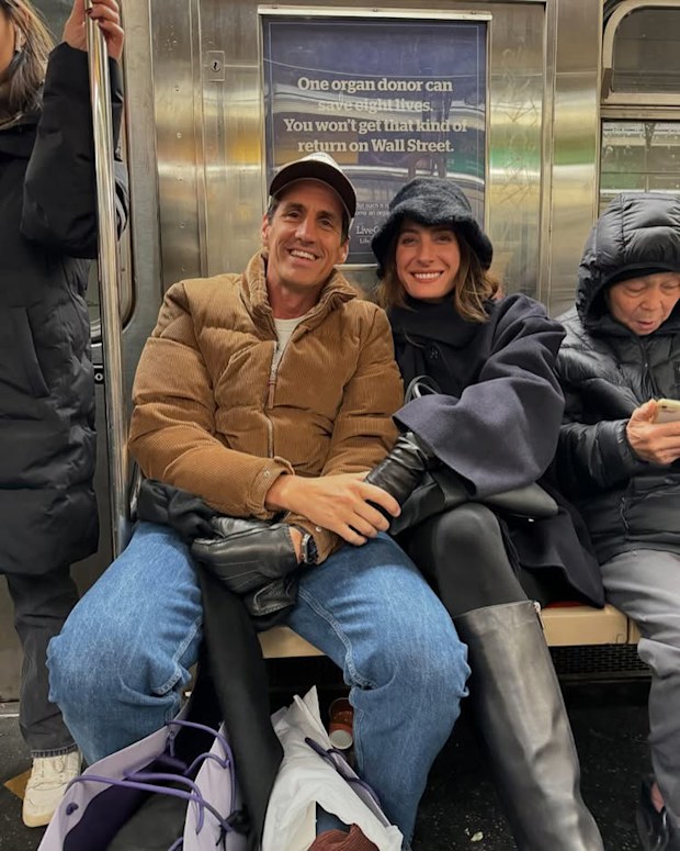 Andy Lee and Rebecca Bec Harding in New York December 2024 