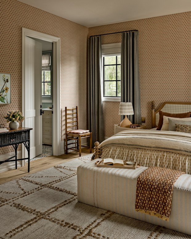 Interiors book by Amber Lewis with Christina Poletto, bedroom