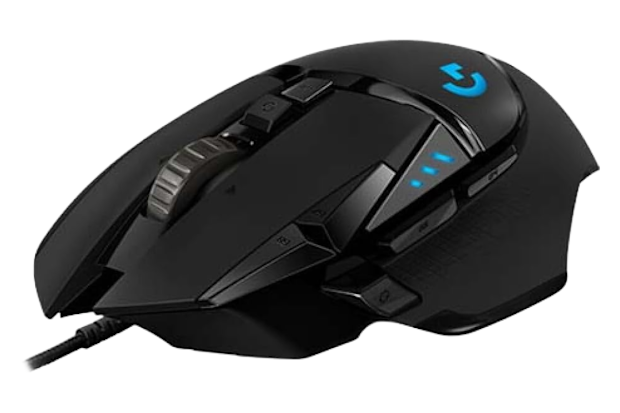 Logitech G502 Hero High Performance Gaming Mouse, Black