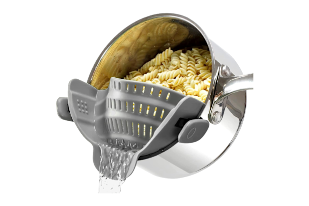 Gemsie Strainer and Pasta.