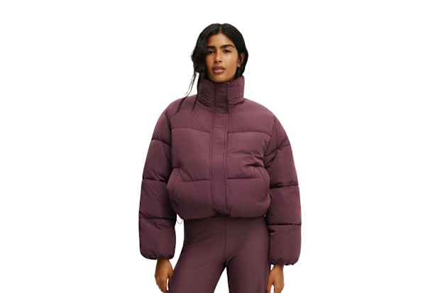 Cotton On Body The Mother Puffer Funnel Neck Jacket.