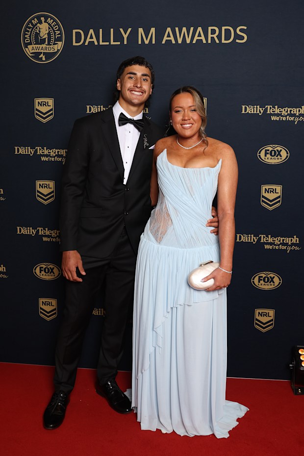 Casey McLean of the Penrith Panthers arrives ahead of the 2026 Dally M Awards at The Cutaway, Barangaroo on September 30, 2026 in Sydney, Australia.