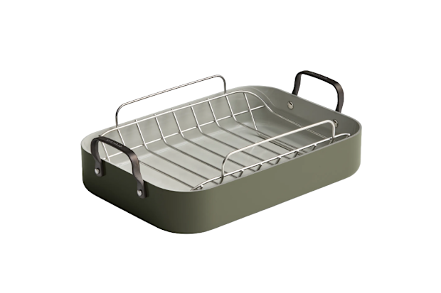 Wolstead Mineral Ceramic Non-Stick Roaster with Rack.