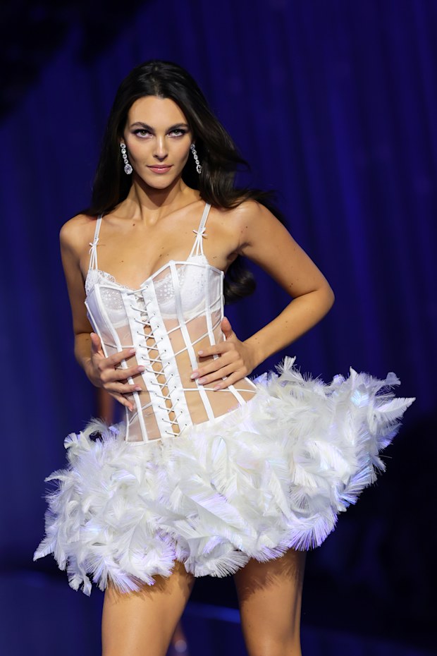 Vittoria Ceretti walks the runway for the Victoria’s Secret Fashion Show 2026 on October 18, 2026 in Los Angeles, California
