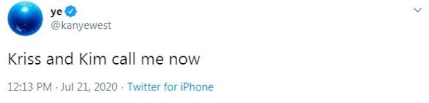 Kanye West, Twitter, rant, tweets, Kim Kardashian, Kris Jenner, trying to get him locked up