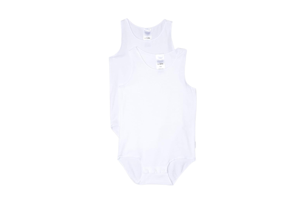 Bonds Unisex Baby Wonderbodies Singletsuit 2 Pack.