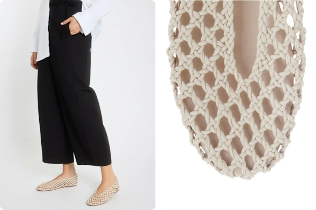 Sandler ballet flats