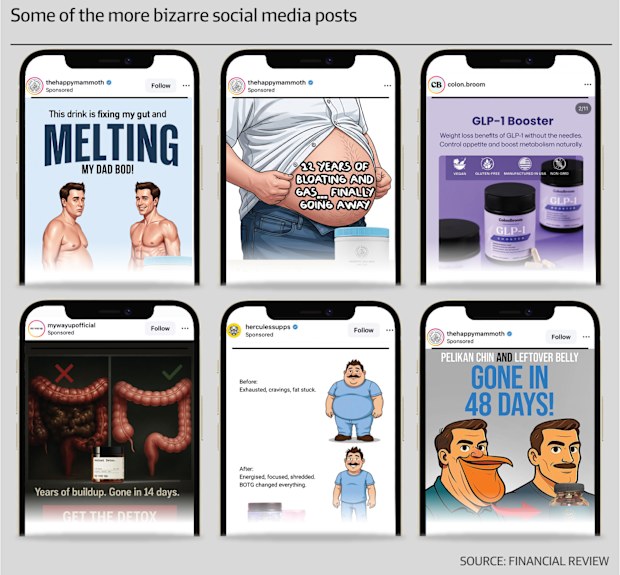 happy mammoth glp-1 Health supplements: Instagram's dad-bod busting, energy boosting pills are  all about vibes