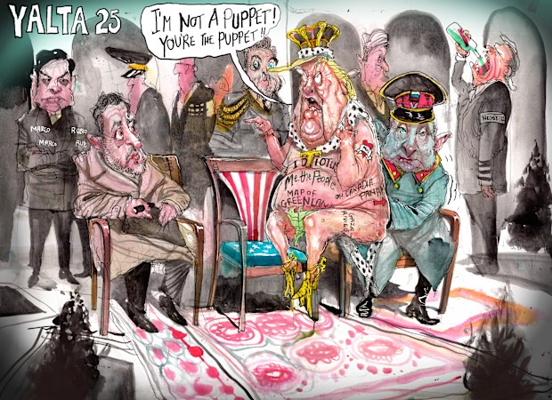 David Rowe cartoons for the Australian Financial Review January 2025