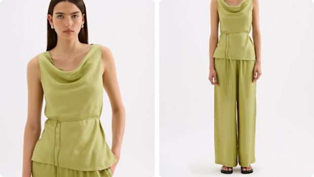 Wasabi green is the latest colour trend to try.