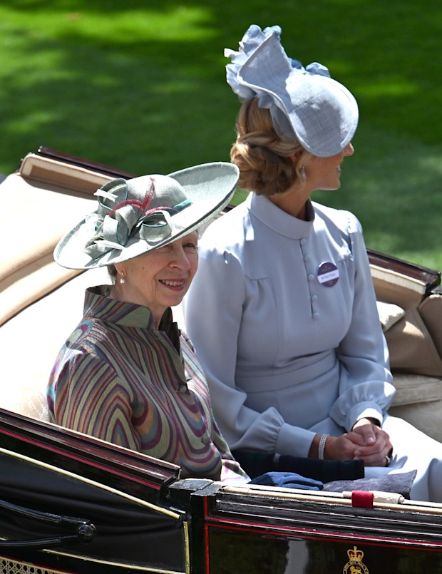 Princess Anne, Princess Royal and Harriet Sperling at Royal Ascot