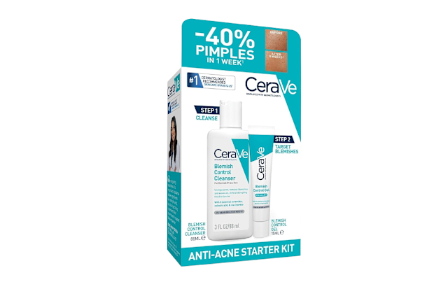 CeraVe Anti-Acne Starter Kit.