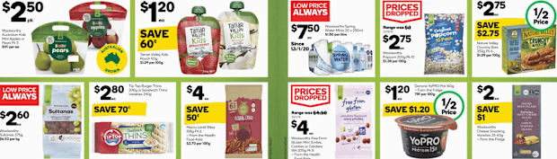 Woolworths has some great freezer options to see you through the first two weeks of school.