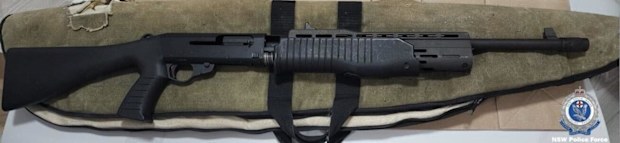 Three men charged after drugs and guns seized in Sydney south west, Friday 29 July