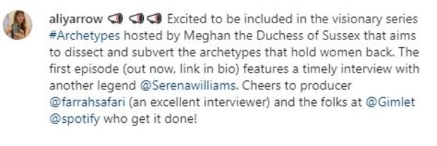 Meghan Markle podcast