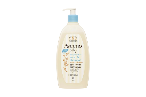 Aveeno Baby Daily Moisture Lightly Scented Sensitive Wash.